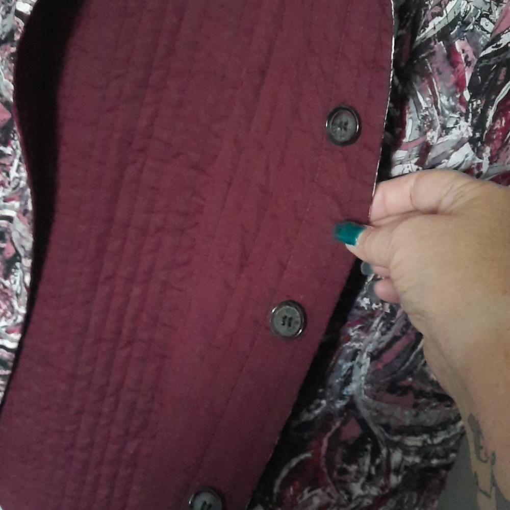 Vintage reversible quilted jacket